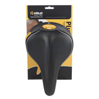 Velo Saddle Air-Lastomer w/Intergrated Air Pump 