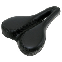 Velo Saddle Plush Deep Channel 