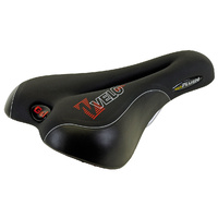 Velo Saddle Plush Gel Deep Channel 