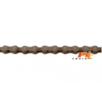 Bicycle Chain 1/2X3/32X116L 7-14-21sp W/Quick Connector CT830 Dark Silver/Brown