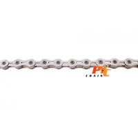 Bicycle Chain 1/2x11/128x116L 10-20-30 speed W/Quick Connector CT820-10S Silver/Silver