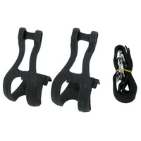 Toe Clip Nylon With Straps 