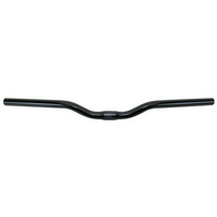 Handlebar Touring Steel 30MM Rise 580MM Wide Black