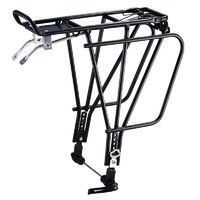 Carrier Rear Alloy Adjustable for 26-29 w/QR for Disc Brake Black