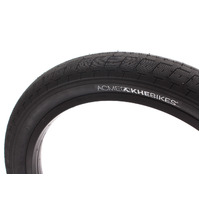 KHE BMX Bike Tyre ACME, 20" x 2.40", Black-Black Sidewall
