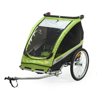 Bicycle Trailer ONLY Via Velo Branded For 1 or 2 Children