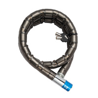 Lock Armored Cable 22mmx1000mm With Two Keys Bulk Packed in Polybag