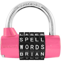 Wordlock Pink Resettable Word Combination Bulk Packed in Polybag