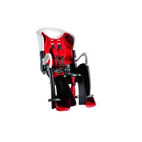Mammacangura Rear Child Bicycle Carrier Model Tiger White Clamp