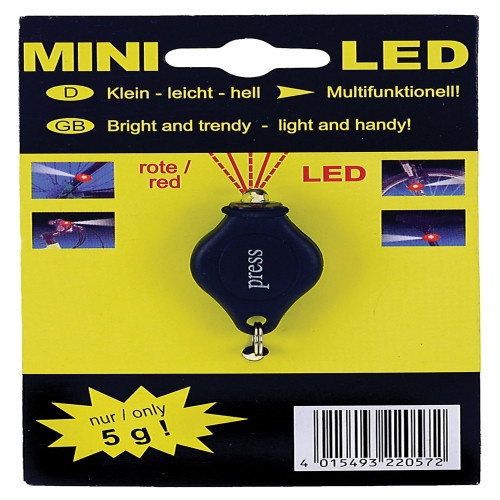 Ventura Mini LED Flashlight Light Color: Red