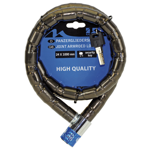 M-Wave Lock Armored Cable Heavy Duty Key