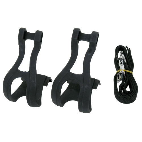 Toe Clip Nylon With Straps - The Bicycle Depot
