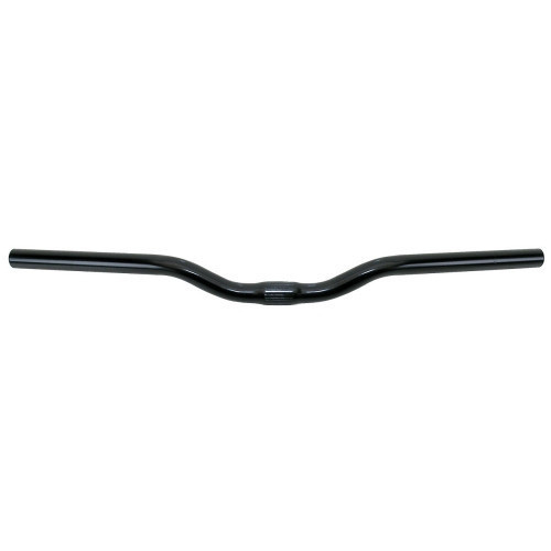 Handlebar Touring Steel 30MM Rise 580MM Wide Black