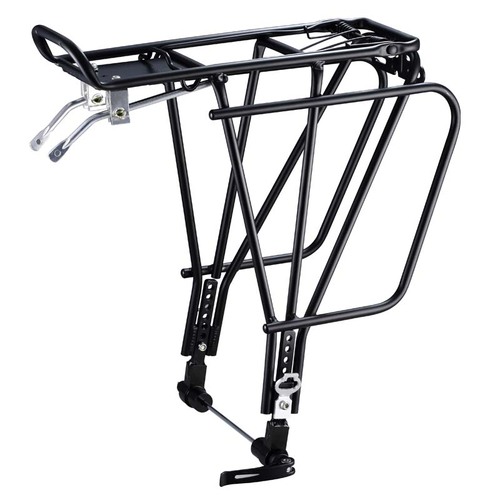 Carrier Rear Alloy Adjustable for 26-29 w/QR for Disc Brake Black