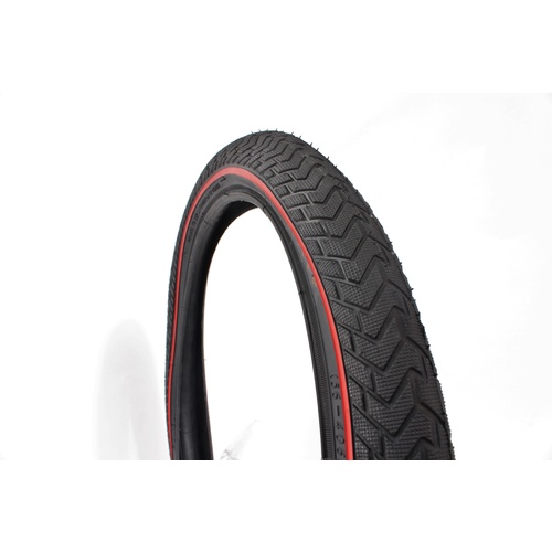 KHE MVP Tire Street 20"x2.10" Red Stripe