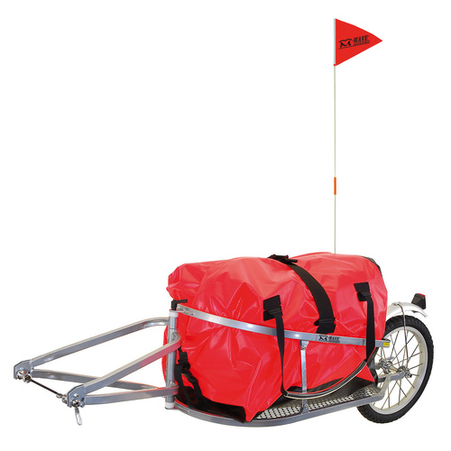 Trailer For Bicycles Foldable Single Track 