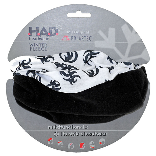 Had Headwear Dragon White/Black Fleece 