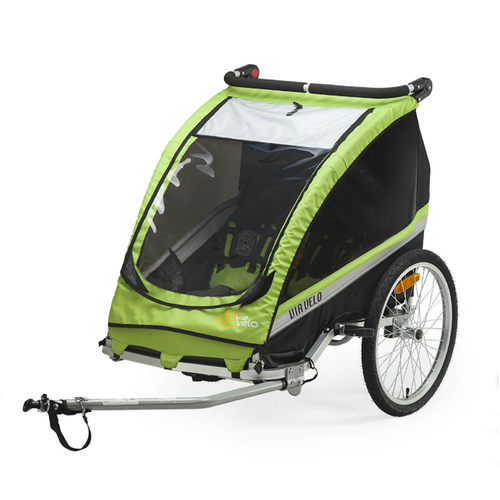 Bicycle Trailer ONLY Via Velo Branded For 1 or 2 Children
